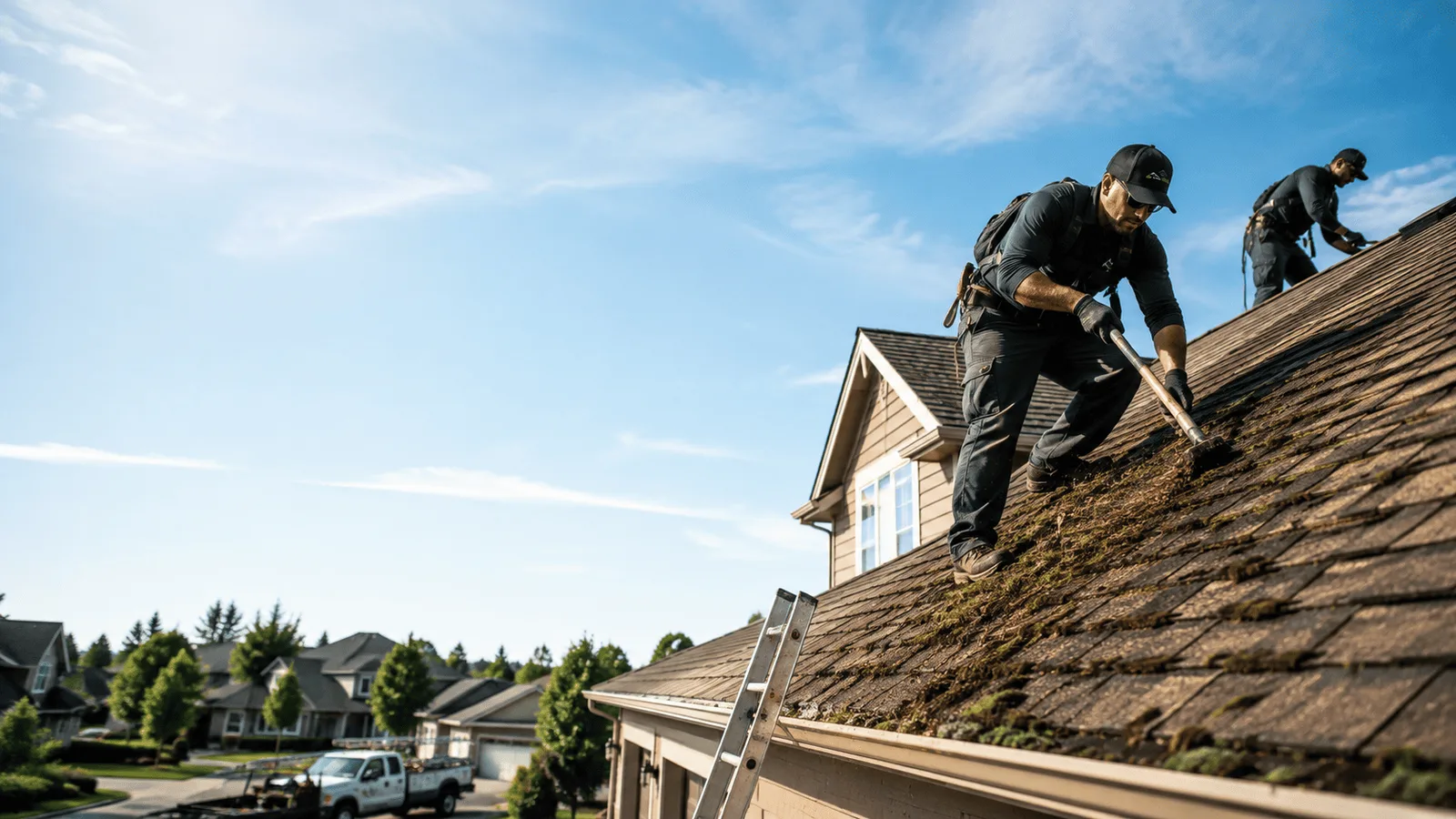 Roof Moss Removal in White Oak, WV near me